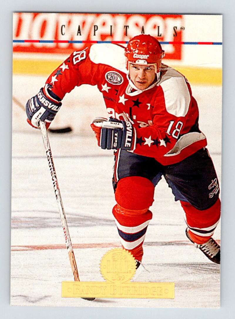 1994-95 Leaf #291 Randy Burridge Washington Capitals Image 1