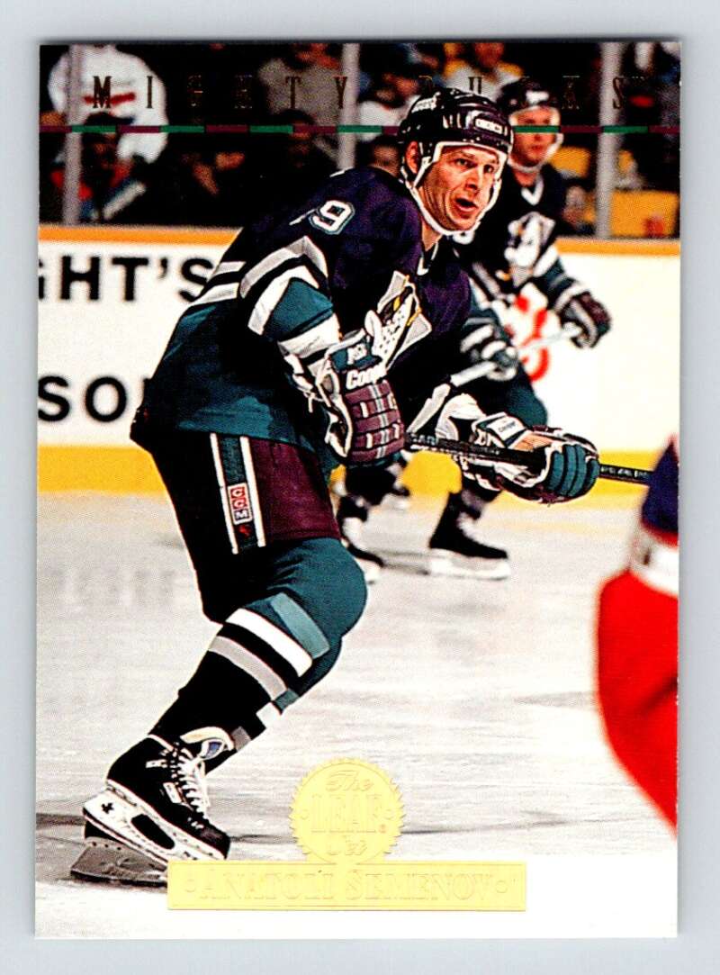 1994-95 Leaf #303 Anatoli Semenov Anaheim Ducks Image 1