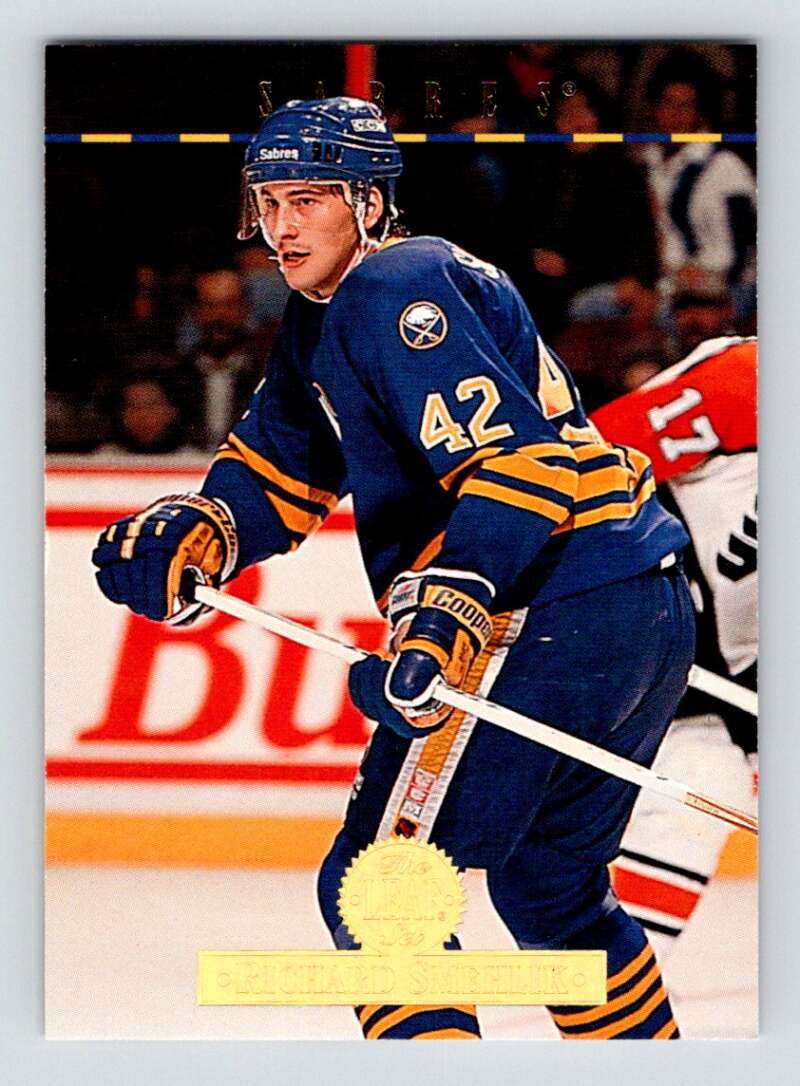 1994-95 Leaf #306 Richard Smehlik Buffalo Sabres Image 1