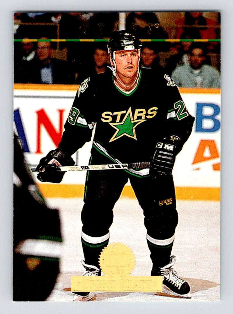 1994-95 Leaf #316 Trent Klatt Dallas Stars Image 1