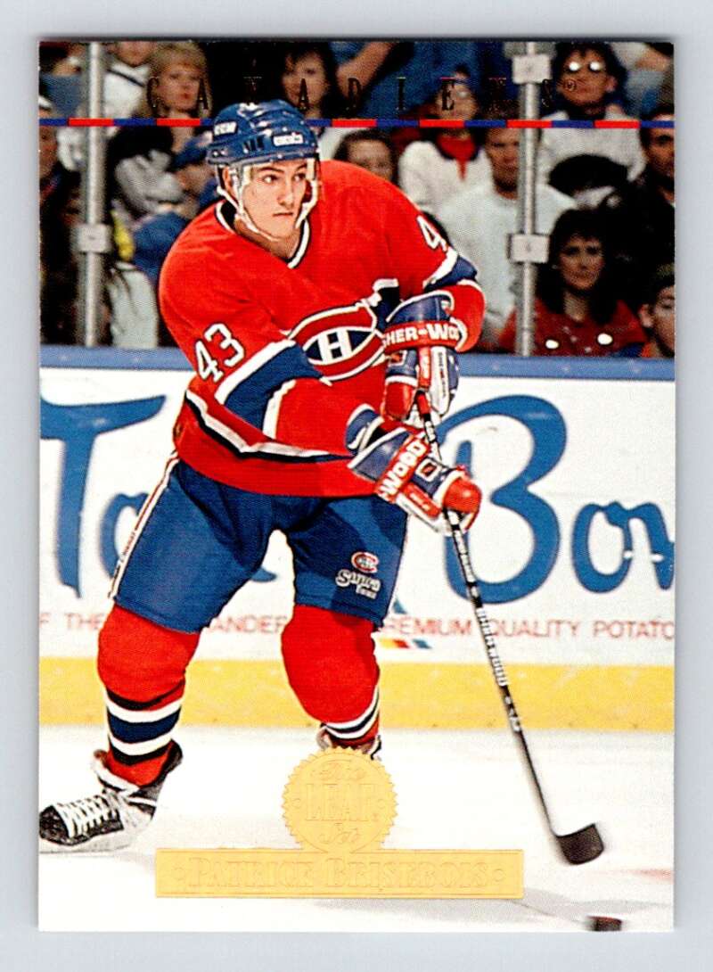 1994-95 Leaf #325 Patrice Brisebois Montreal Canadiens Image 1