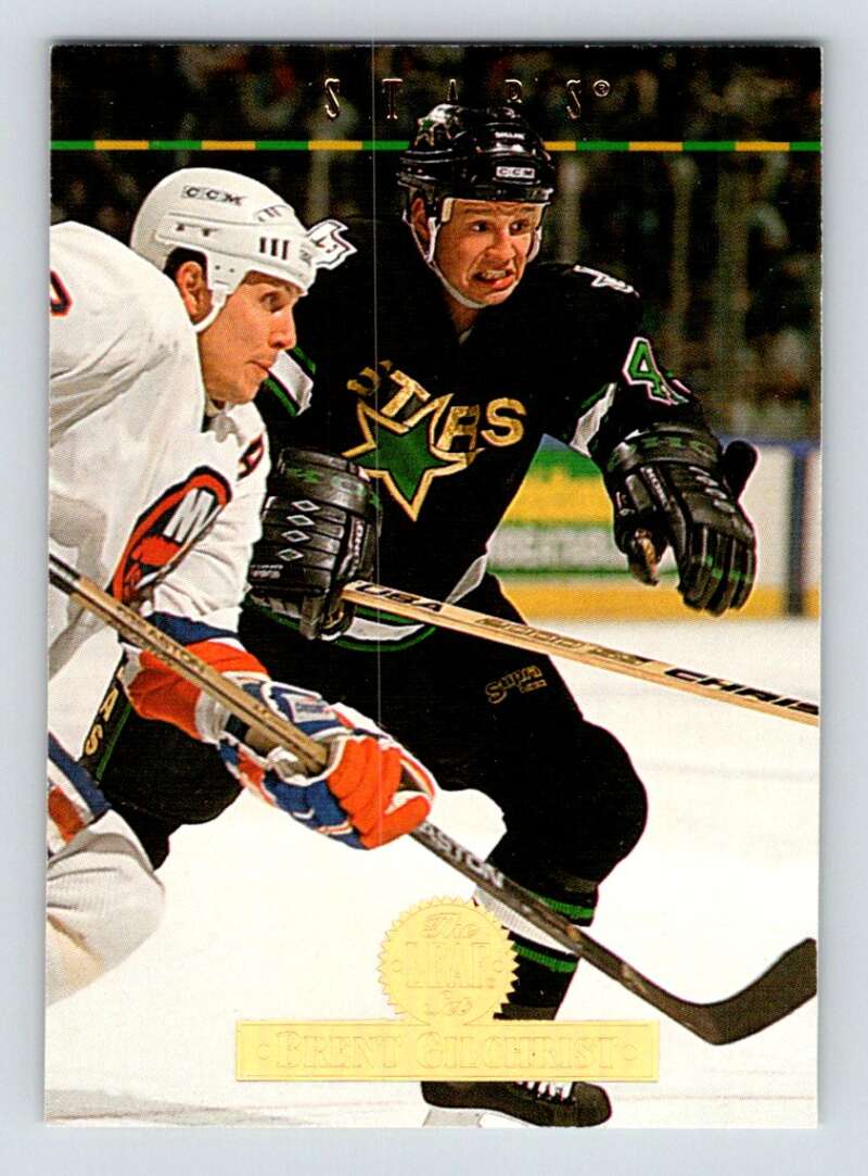 1994-95 Leaf #340 Brent Gilchrist Dallas Stars Image 1