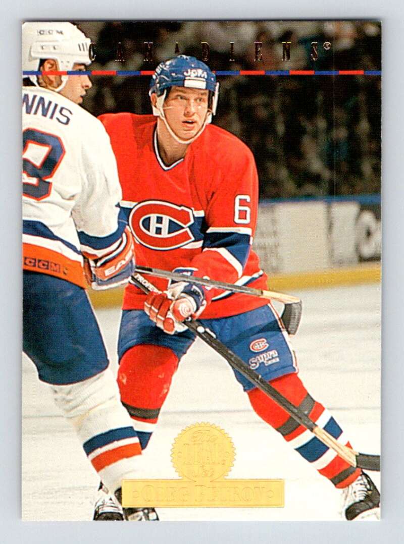 1994-95 Leaf #354 Oleg Petrov Montreal Canadiens Image 1