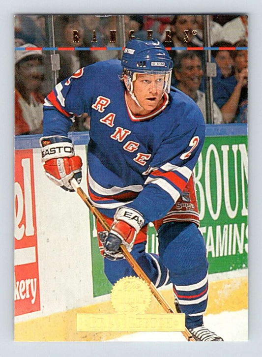 1994-95 Leaf #403 Brian Leetch  New York Rangers  Image 1