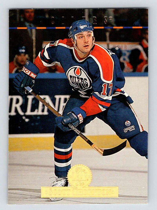 1994-95 Leaf #431 Scott Thornton  Edmonton Oilers  Image 1