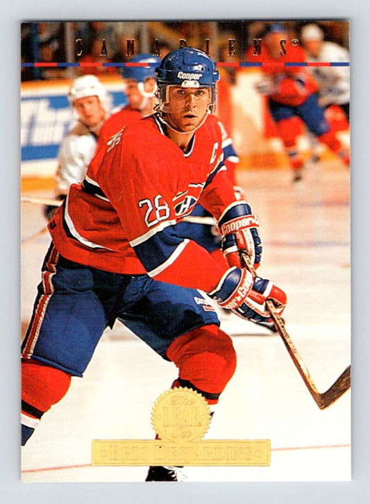1994-95 Leaf #433 Eric Desjardins  Montreal Canadiens  Image 1
