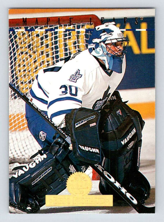 1994-95 Leaf #443 Eric Fichaud  RC Rookie Toronto Maple Leafs  Image 1