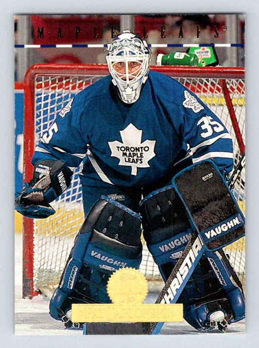 1994-95 Leaf #446 Pat Jablonski  Toronto Maple Leafs  Image 1
