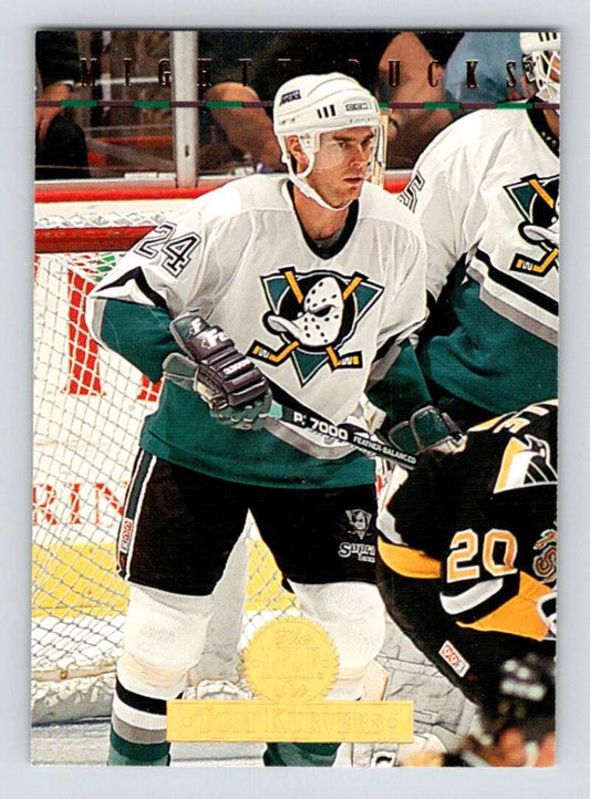 1994-95 Leaf #449 Tom Kurvers  Anaheim Ducks  Image 1