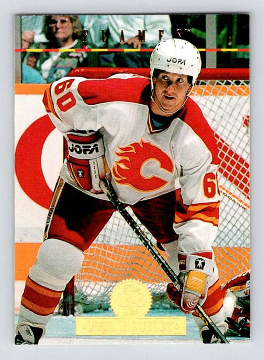 1994-95 Leaf #450 Phil Housley  Calgary Flames  Image 1