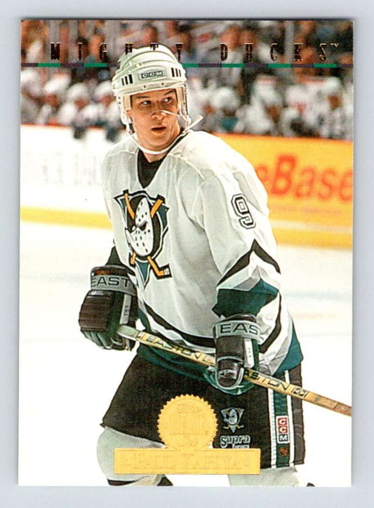 1994-95 Leaf #455 Paul Kariya  Anaheim Ducks  Image 1