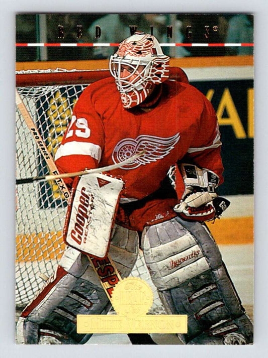 1994-95 Leaf #464 Mike Vernon  Detroit Red Wings  Image 1