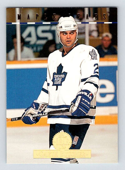 1994-95 Leaf #466 Garth Butcher  Toronto Maple Leafs  Image 1
