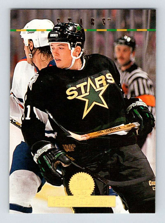 1994-95 Leaf #467 Todd Harvey  Dallas Stars  Image 1