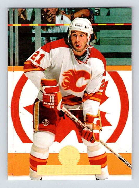 1994-95 Leaf #487 Steve Chiasson  Calgary Flames  Image 1