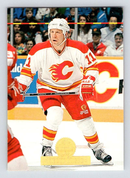 1994-95 Leaf #493 Kelly Kisio  Calgary Flames  Image 1