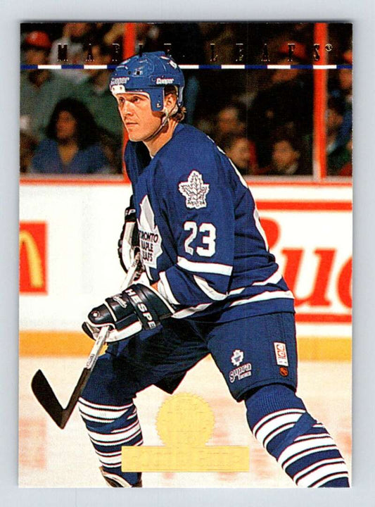 1994-95 Leaf #497 Todd Gill  Toronto Maple Leafs  Image 1