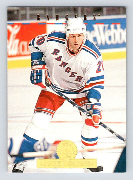 1994-95 Leaf #503 Mark Osborne  New York Rangers  Image 1