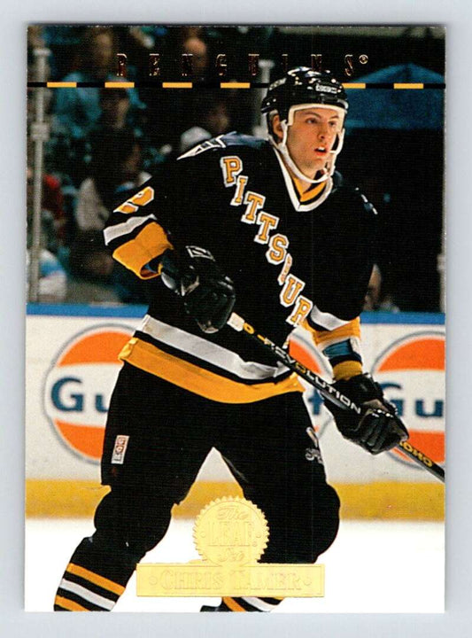 1994-95 Leaf #513 Chris Tamer  RC Rookie Pittsburgh Penguins  Image 1