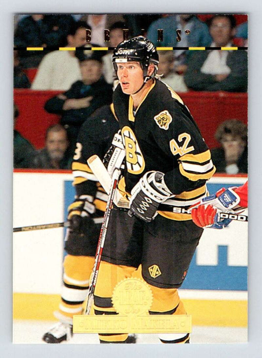 1994-95 Leaf #515 Mikko Makela  Boston Bruins  Image 1