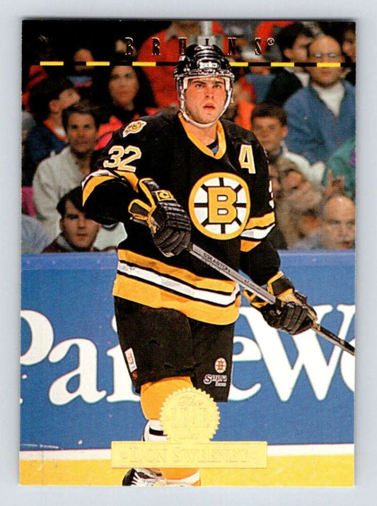 1994-95 Leaf #518 Don Sweeney  Boston Bruins  Image 1