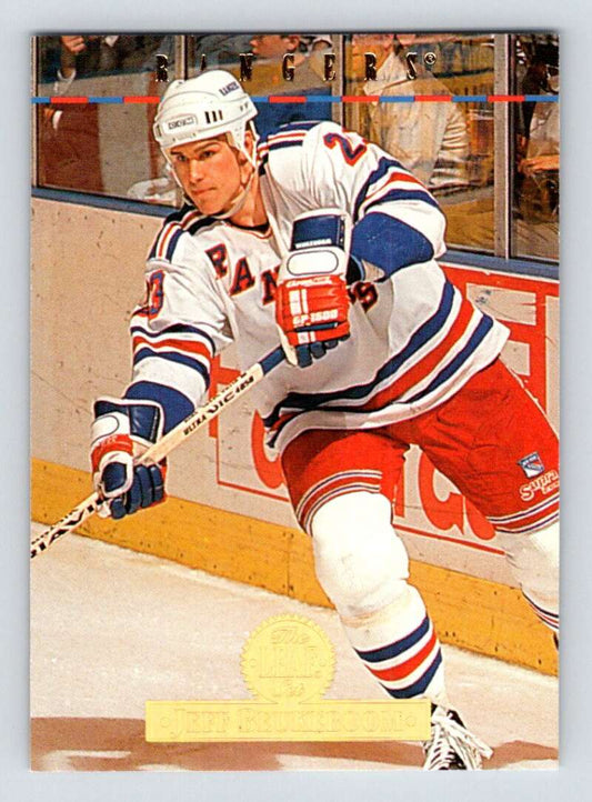 1994-95 Leaf #528 Jeff Beukeboom  New York Rangers  Image 1