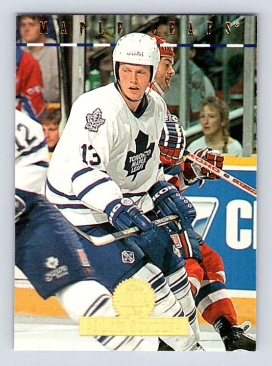 1994-95 Leaf #530 Mats Sundin  Toronto Maple Leafs  Image 1