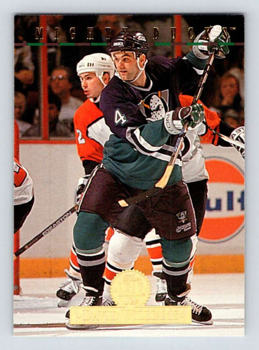 1994-95 Leaf #538 David Williams  Anaheim Ducks  Image 1