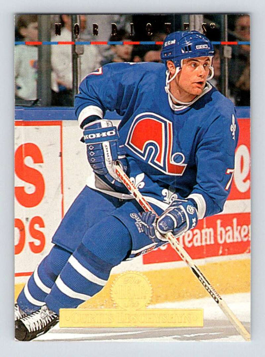1994-95 Leaf #548 Curtis Leschyshyn  Quebec Nordiques  Image 1