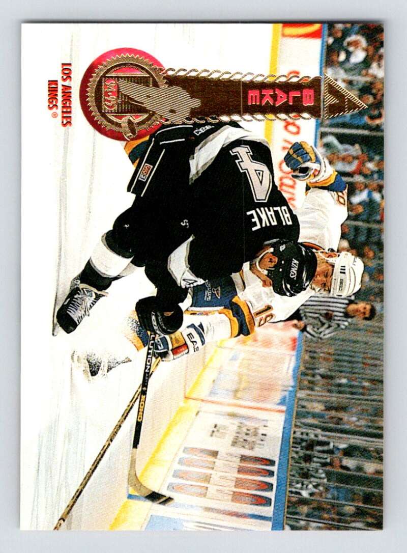 1994-95 Pinnacle #9 Rob Blake Los Angeles Kings Image 1