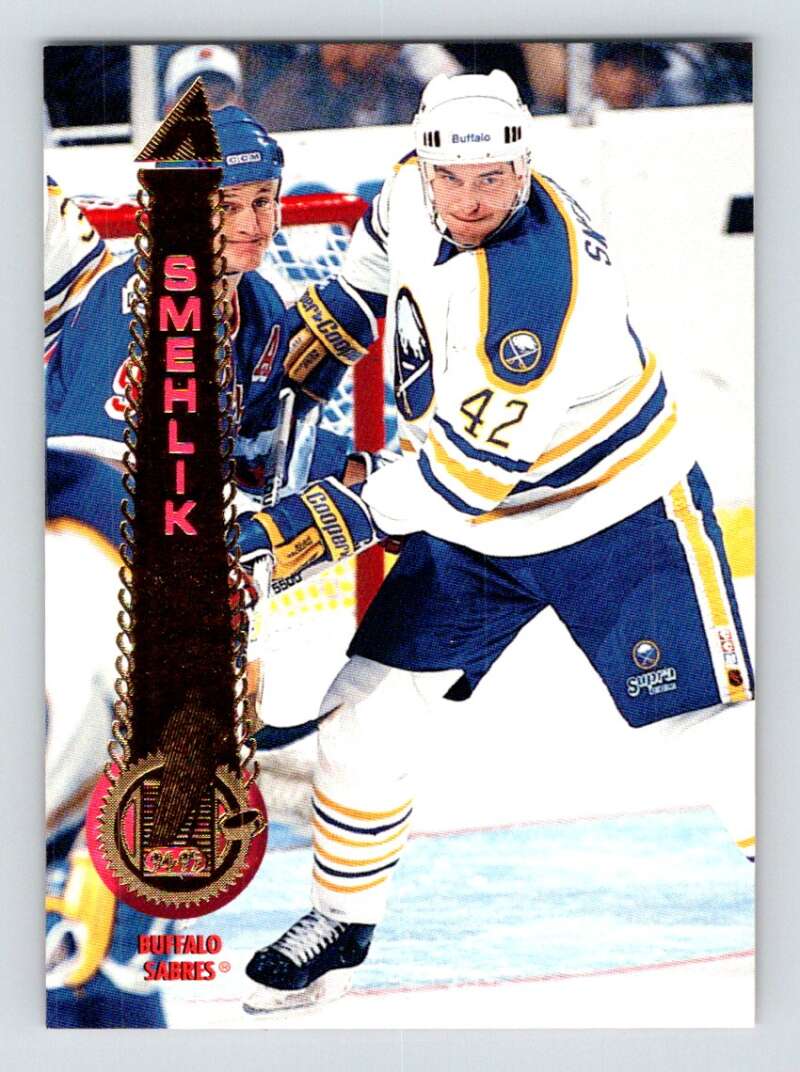 1994-95 Pinnacle #17 Richard Smehlik Buffalo Sabres Image 1