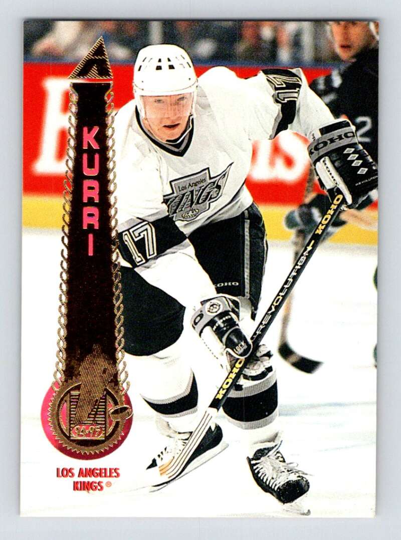 1994-95 Pinnacle #35 Jari Kurri Los Angeles Kings Image 1