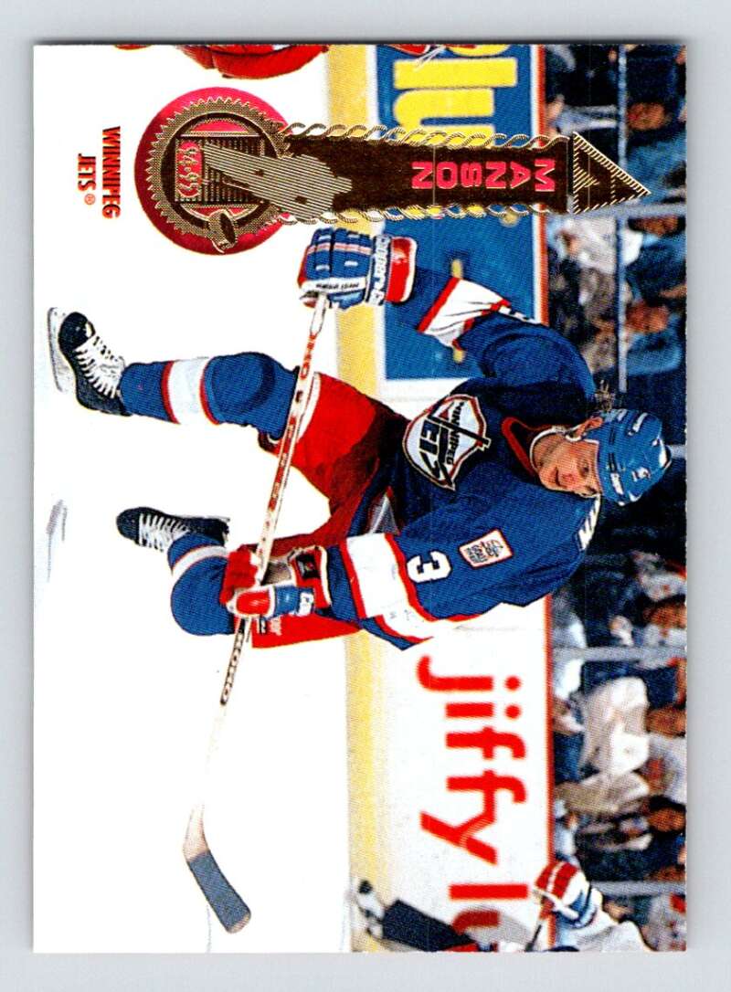 1994-95 Pinnacle #51 Dave Manson Winnipeg Jets Image 1
