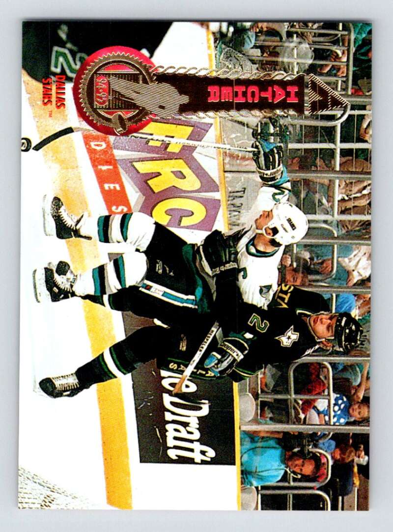1994-95 Pinnacle #55 Derian Hatcher Dallas Stars Image 1