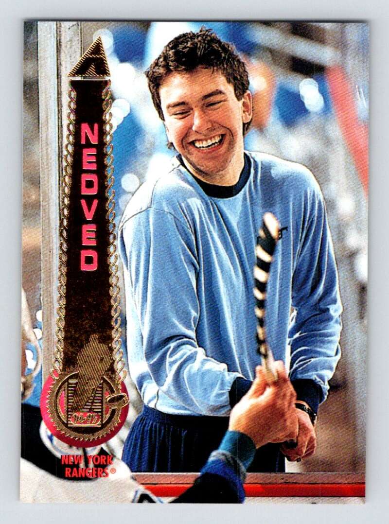 1994-95 Pinnacle #58 Petr Nedved New York Rangers Image 1