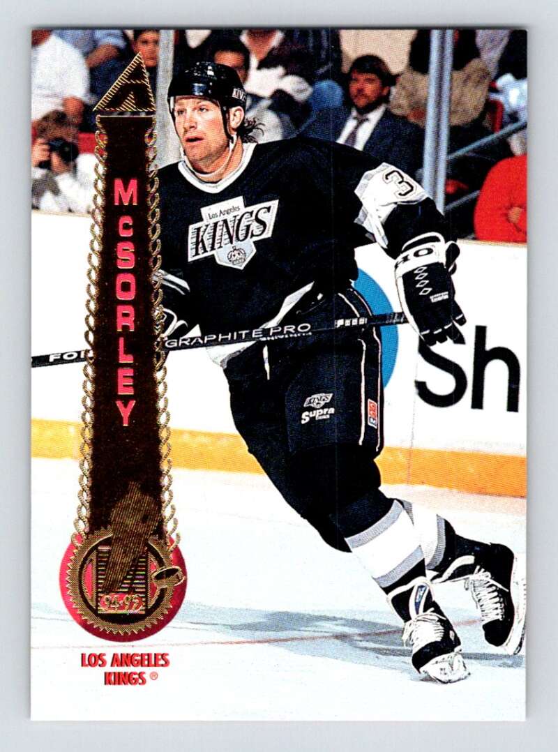 1994-95 Pinnacle #61 Marty McSorley Los Angeles Kings Image 1