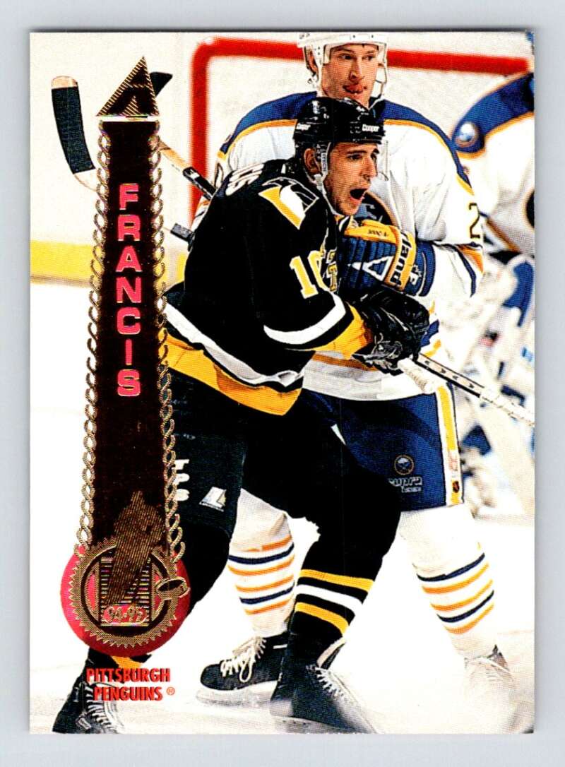 1994-95 Pinnacle #72 Ron Francis Pittsburgh Penguins Image 1