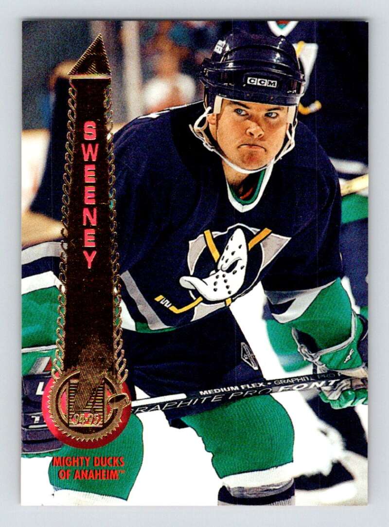 1994-95 Pinnacle #93 Tim Sweeney Anaheim Ducks Image 1