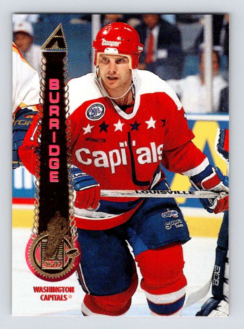 1994-95 Pinnacle #110 Randy Burridge Washington Capitals Image 1