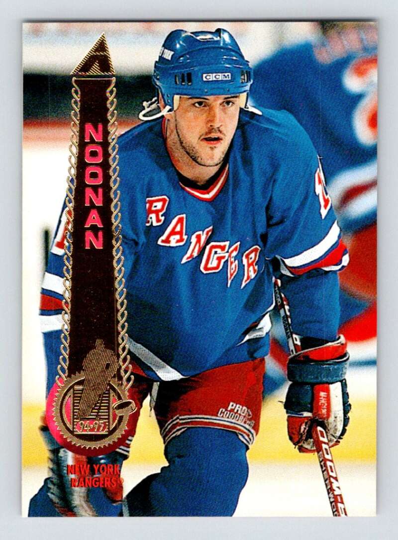 1994-95 Pinnacle #131 Brian Noonan New York Rangers Image 1