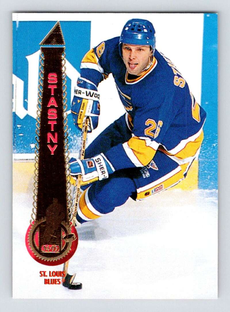 1994-95 Pinnacle #134 Peter Stastny St. Louis Blues Image 1