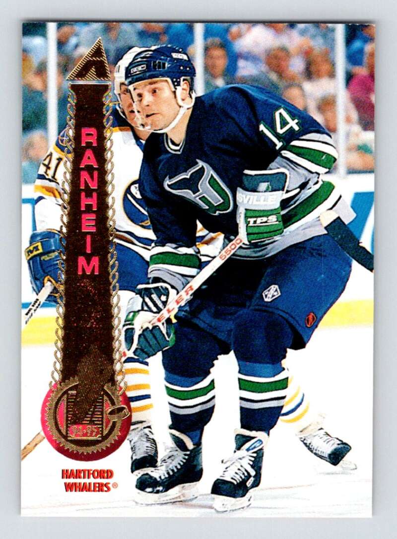 1994-95 Pinnacle #138 Paul Ranheim Hartford Whalers Image 1