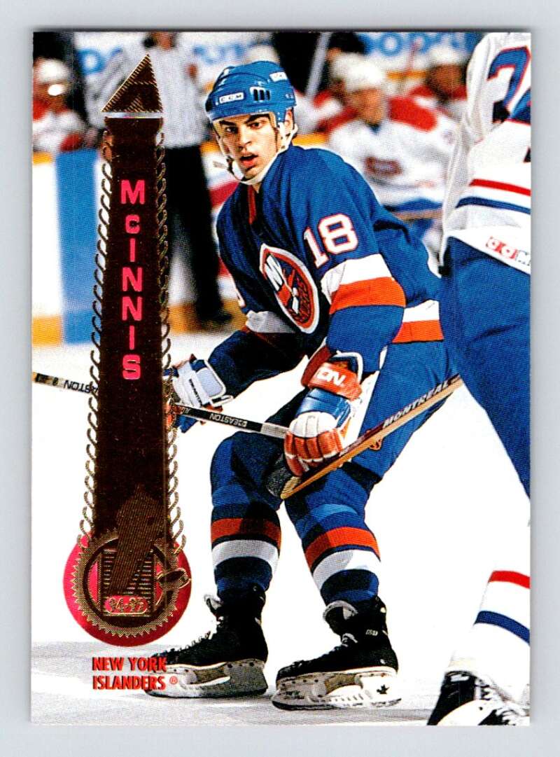 1994-95 Pinnacle #153 Marty McInnis New York Islanders Image 1