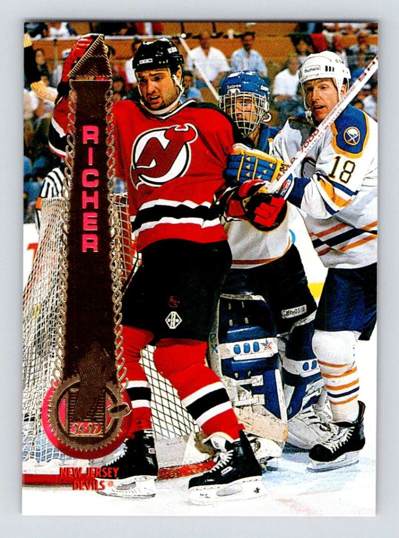 1994-95 Pinnacle #166 Stephane Richer New Jersey Devils Image 1