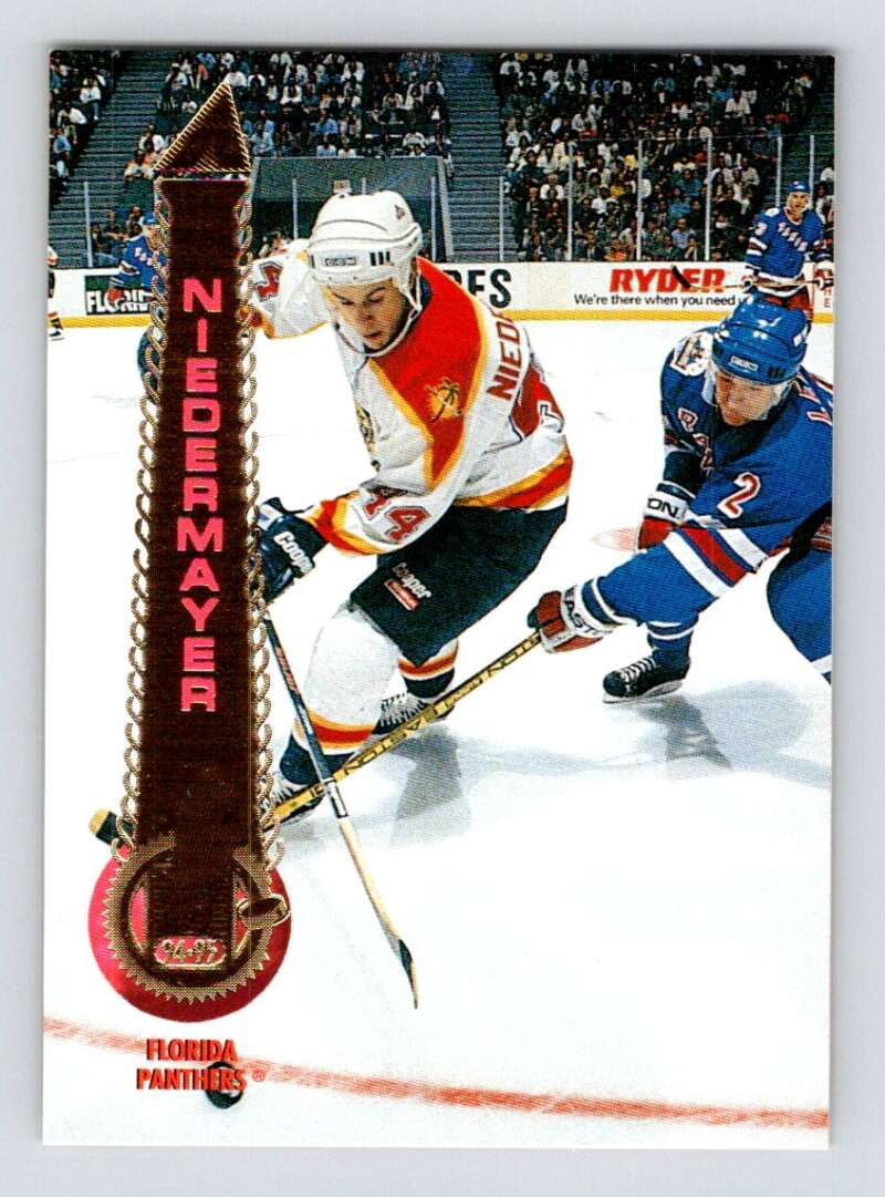 1994-95 Pinnacle #168 Rob Niedermayer Florida Panthers Image 1