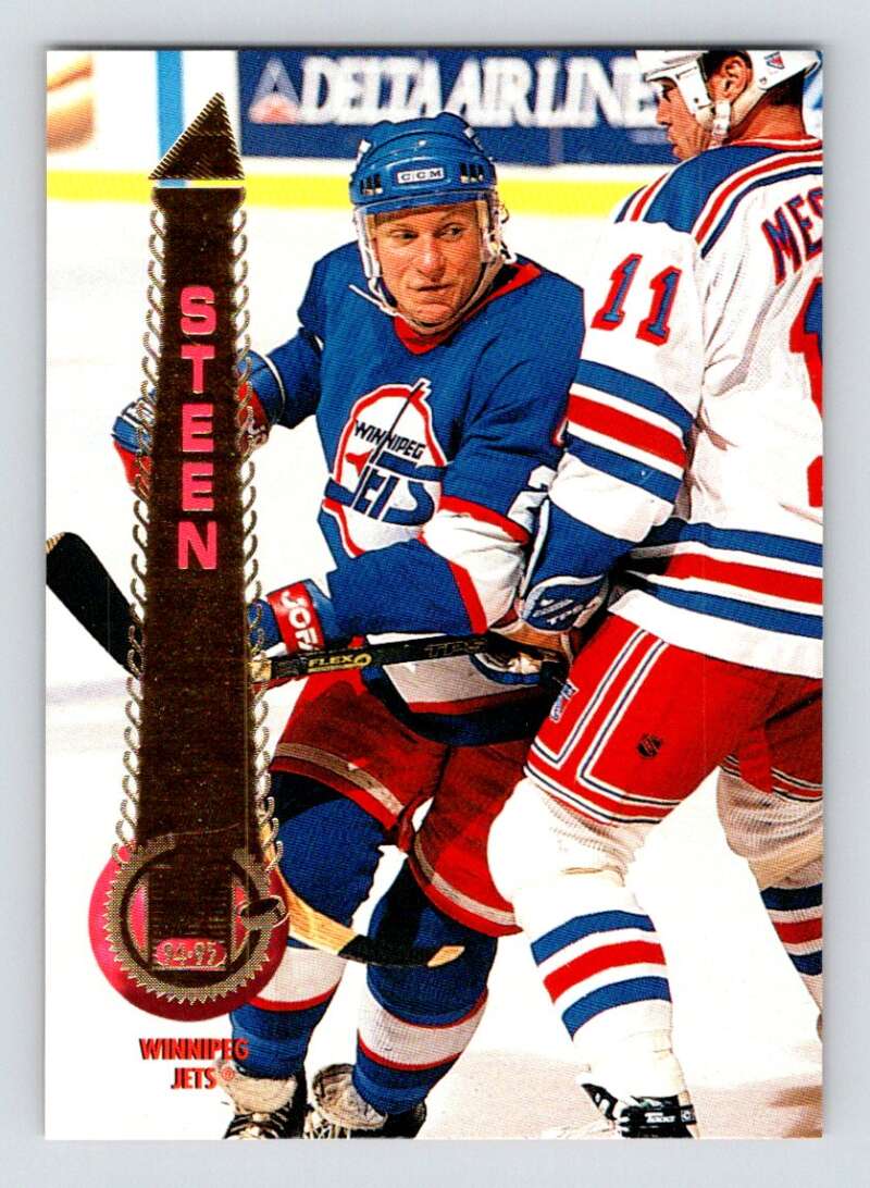 1994-95 Pinnacle #171 Thomas Steen Winnipeg Jets Image 1
