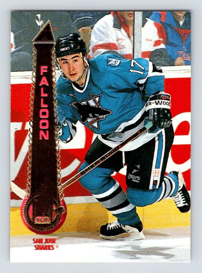 1994-95 Pinnacle #173 Pat Falloon San Jose Sharks Image 1