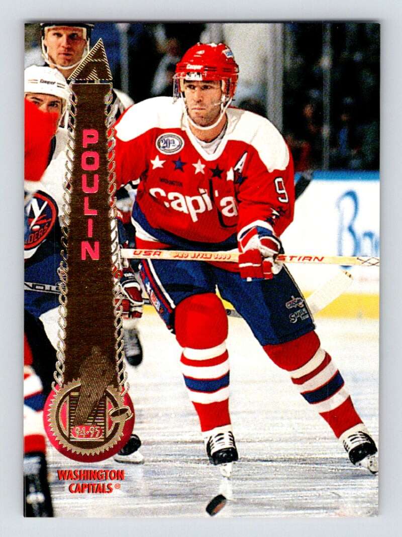 1994-95 Pinnacle #179 Dave Poulin Washington Capitals Image 1