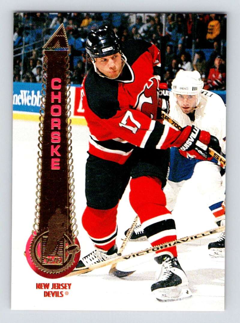 1994-95 Pinnacle #182 Tom Chorske New Jersey Devils Image 1