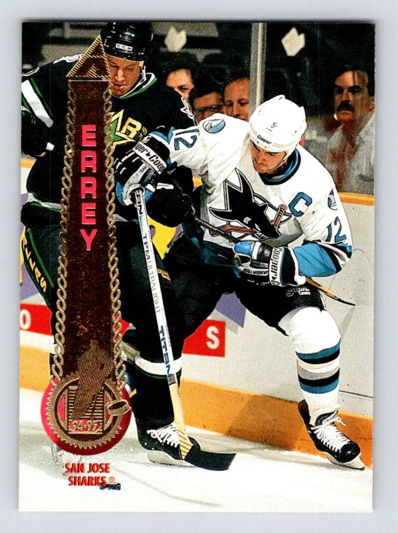 1994-95 Pinnacle #192 Bob Errey San Jose Sharks Image 1